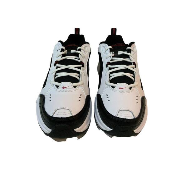 Nike Air Monarch IV Black Red Shoes Men's Size 10.5 Basketball Running Athletic - Picture 8 of 11